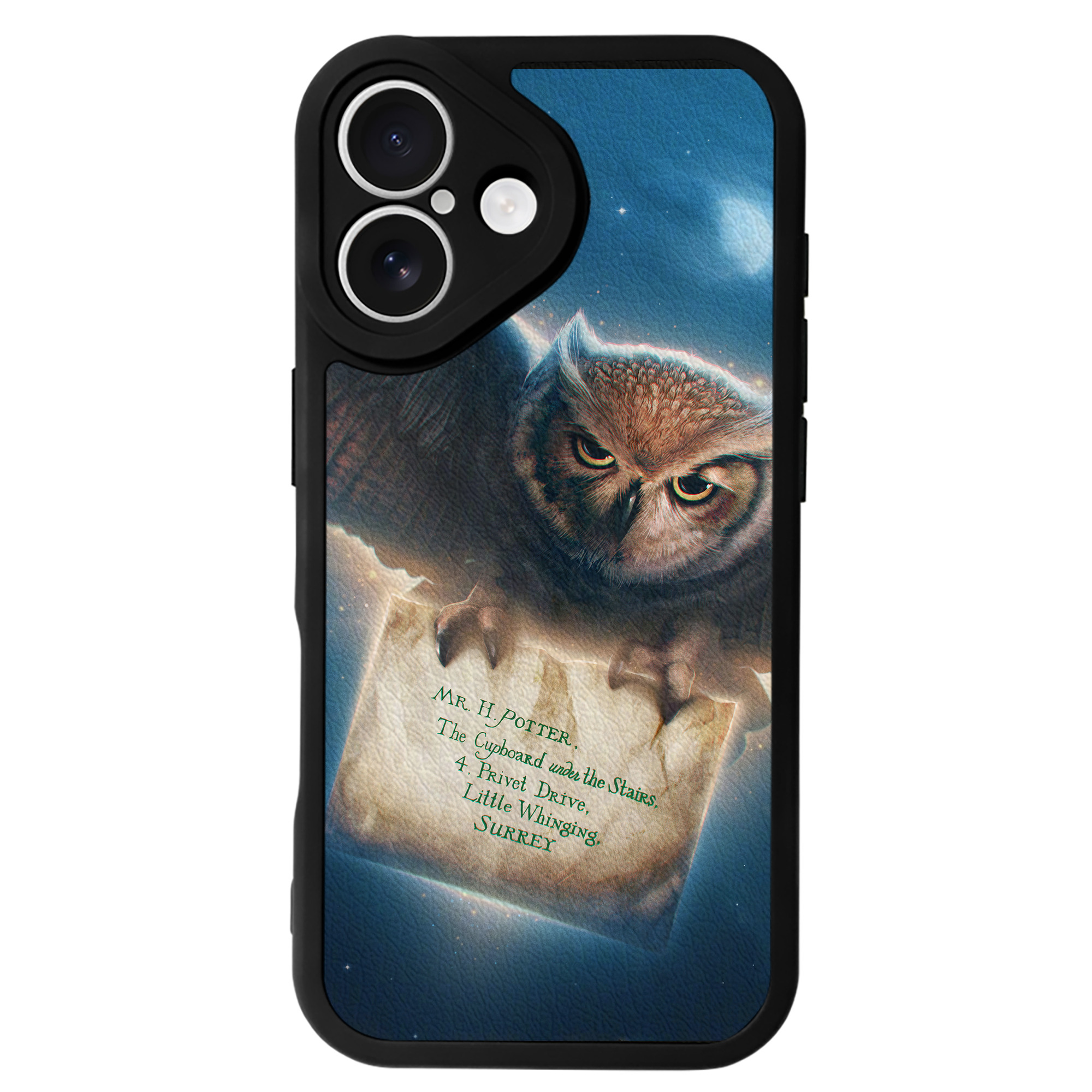 （画像用） Harry Potter ハリー・ポッターシリーズ 【iPhone 16シリーズ対応】シリコンスマホケース（レザー調） 材質：シリコン